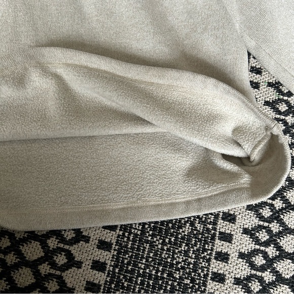 IZOD Advantage Performance Cream Quarter Zip Fleece - Picture 6 of 7